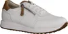 A single white sneaker with brown accents is shown against a white background. Produktbild-Vorschau