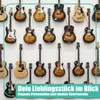 Gitarren Wandhalter für 2 Gitarren aus Stahl mit drehbarem Produktbild-Vorschau 7