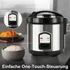 Reiskocher, Multikocher Dampfgarer, Edelstahl Produktbild-Vorschau 5