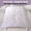 Squishmallows Bettwäsche Set 2-teilig 135x200 80x80 cm aus Produktbild-Vorschau 4