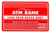 Salvadanaio ATM per bambini dai 3 anni in su, rosso. Anteprima dell’immagine prodotto 5