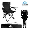 LINUMA® Faltstuhl SCHWARZ Campingstuhl Anglerstuhl Produktbild-Vorschau 5