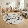 Carpetsale24 D?tský koberec lesní zví?ata hrací koberec Náhled obrázku produktu 1