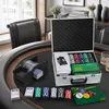 SPORTNOW Pokerkoffer abschließbar Pokerset mit Koffer 300 Produktbild-Vorschau 8