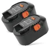 CELLONIC 2x Batterie pour Outil Compatible avec AEG BS 14 Voir les images du produit 1