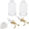2er Set Glas Pumpe Spender 500ml Kaffeesirupspender Kaffee Produktbild-Vorschau 7