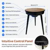FATIVO Table Bout de Canapé avec Haut-Parleur 360, Voir les images du produit 7