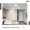ZMH LED Deckenleuchte 2 Flammig Deckenlampe Spots GU10 Produktbild-Vorschau 8