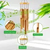 Bambus-Windspiel, Gedenkgeschenk, großes Windspiel aus Holz Produktbild-Vorschau 2