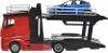 ABSCHLEPPWAGEN Mercedes Actros Renault Captur 1:43 Bburago Produktbild-Vorschau 5