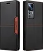 Handyhülle für Xiaomi 12T / 12T Pro Hülle, Leder Flip Produktbild-Vorschau 2