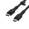 Belkin Flex USB-C/USB-C do 60W 2m, czarny CAB009bt2MBK Podgląd zdjęcia produktu 5