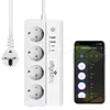 Inteligentná 4-cestná zásuvková lišta Offgridtec + 2x USB-A Náhľad obrázku produktu 1