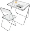 Acryl Transparentes Klapptisch,Schreibtisch Produktbild-Vorschau 5