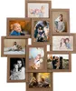 vidaXL Kolážový rámeček pro fotografie 10x(13x18 cm) Světle Náhled obrázku produktu 1