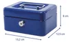 MAUL Geldkassette Muldeneinsatz 12.5 x 15.2 x 8 cm blau Produktbild-Vorschau 6