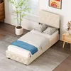 okwish Polsterbett 90x200 Einzelbett mit Kopfteil in Produktbild-Vorschau 4