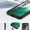A close-up of a phone case with text highlighting its features. Produktbild-Vorschau