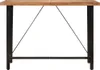 barový stůl vidaXL 150x70x107 cm masivní dřevo akácie a Náhled obrázku produktu 1