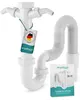 Engelbach Siphon für Küchenspüle, Flexibler Ablaufschlauch, Produktbild-Vorschau 1