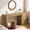 Tribesigns, scrivania da 140 cm con 3 cassetti, stile Anteprima dell’immagine prodotto 6