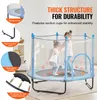 SucceBuy 60" Kindertrampolin, 5 Fuß Indoor Outdoor Produktbild-Vorschau 5