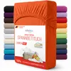 EllaTex Jersey Topper Spannbettlaken 180x200–200x200 Produktbild-Vorschau 1