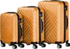Set de valises Zelsius 3 pièces, orange, valise de voyage Voir les images du produit 6