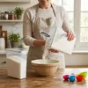 Set di 4 contenitori ermetici Relaxdays, con coperchio, Anteprima dell’immagine prodotto 3