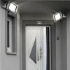 LED Wandlampe, Baustrahler, verstellbar, grau, Glas, H 15cm Produktbild-Vorschau 10