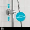 eisl Duschset SOMMERREGEN, Regendusche ohne Armatur, Produktbild-Vorschau 6