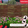 KOTARBAU® Staccionata in Legno per Giardino Recinzione in Anteprima dell’immagine prodotto 4