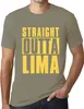 Herren Grafik T-Shirt Straight Outta Lima Produktbild-Vorschau 1