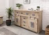 MASSIVMOEBEL24 | Buffet 150x45 Manguier laqué blanchi Voir les images du produit 3