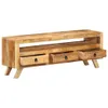 vidaXL TV-Schrank 110x30x40 cm Massivholz Mango -  TV-Möbel Produktbild-Vorschau 4