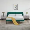 A bedroom scene with a bed, nightstands, and a painting. Produktbild-Vorschau