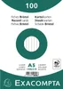 EXACOMPTA 10808SE Schede EXACOMPTA, DIN A5, a righe, Anteprima dell’immagine prodotto 2