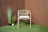 Gartensessel Valencia Warmweiß Relax Dining (stapelbar) – Produktbild-Vorschau 3