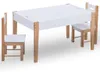 vidaXL 3-tlg. Kinder-Sitzgruppe mit Kreidetafel Schwarz und Produktbild-Vorschau 8