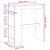 A line drawing of a white bar table with dimensions indicated by text and lines. Produktbild-Vorschau