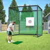 GIHAUVIA Sport Golfkäfig Zielnetz 3x3x3 M Grün One Size Produktbild-Vorschau 2