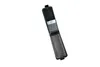 A black flip phone case with a phone inside, presented on a white background. Náhľad obrázku produktu