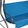 CASARIA® Hollywoodschaukel 2 Sitzer wetterfest Atlantik Produktbild-Vorschau 9