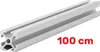 GAL-INDUSTRIAL | Profilo strutturale in alluminio - 20x20mm Anteprima dell’immagine prodotto 8
