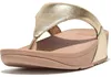 FITFLOP Lulu Lederen Teenslipper - Microwobbleboard-zool Productafbeelding-voorbeeld 10