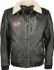 Mustang Lederjacke 31019256 Herren dark brown S Produktbild-Vorschau 1
