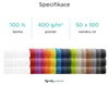 Asciugamano classico 50 x 100 cm bianco, 100% cotone Anteprima dell’immagine prodotto 6