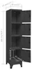 vidaXL Schließfachschrank Anthrazit 38x45x180 cm Stahl Produktbild-Vorschau 7