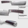 Coltello Nakiri PAUDIN N6 da 17,5 cm – Coltello da verdura Anteprima dell’immagine prodotto 10