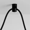 3er PACK I Porzellan Retro Kabelhalter Hook I schwarz Produktbild-Vorschau 6